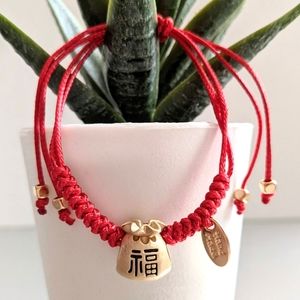 Lucky Money Pouch Bracelet. New.